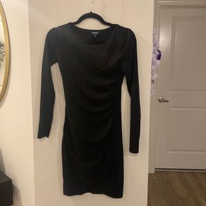 Side ruched bodycon dress